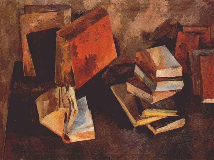 Р. Фальк, "Книги", 1921 г.