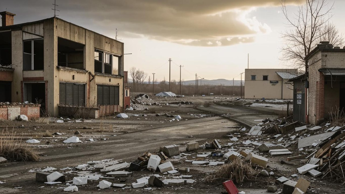 Пример от кандиныча. Какие в массе своей хомосапиенсы будут жить в такой вот местности? Правильно, и я так думаю.