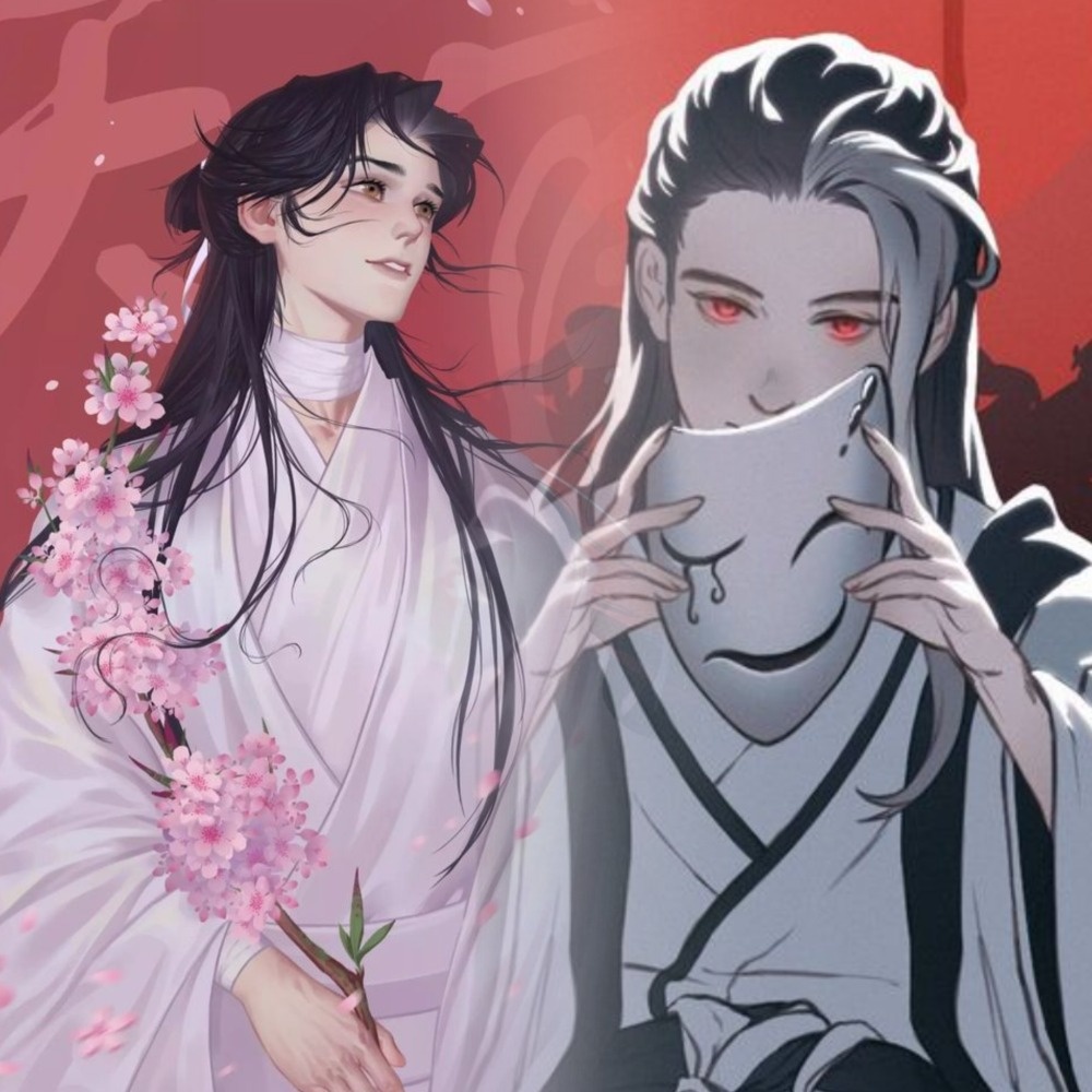 У Се Ляня и Безликого Бая была долгая история: один хотел сделать другого её частью, а второй - отчаянно сопротивлялся. Коллаж автора