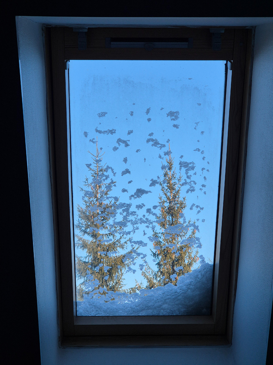 Первое утро 2025 года, красивое.