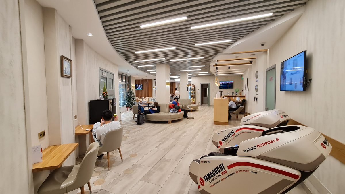 Для СВ-билетов предусмотрен вход в бизнес-зал ожидания, для других категорий билетов посещение будет платным.