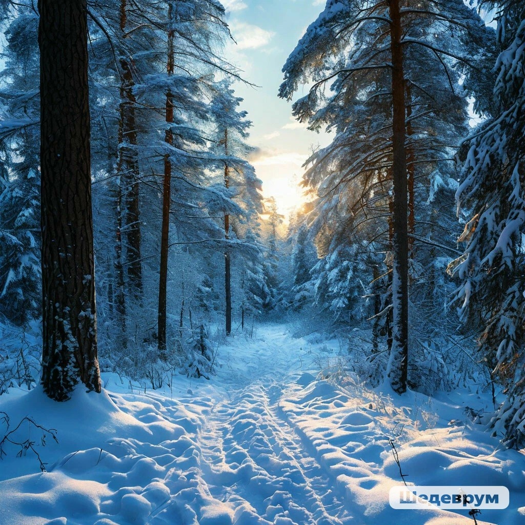 Зимняя тайга ( ии) 