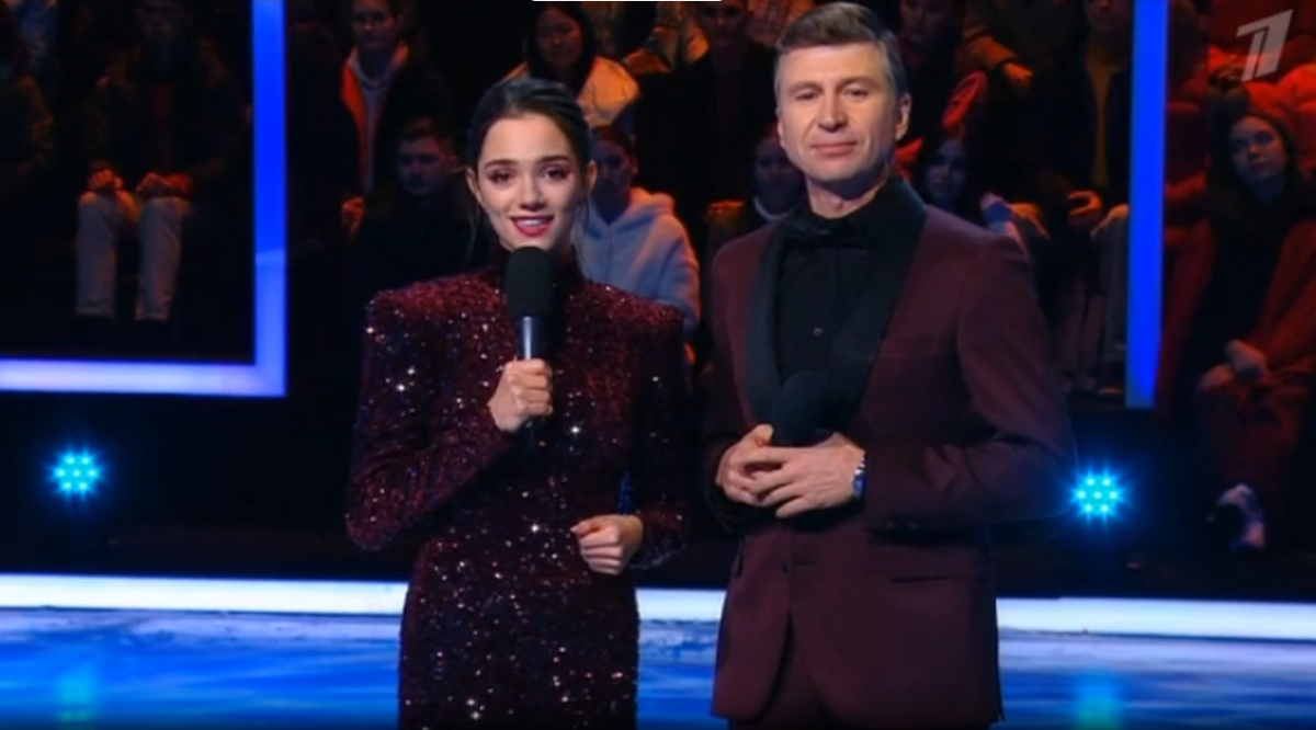 Евгения Медведева и Алексей Ягудин