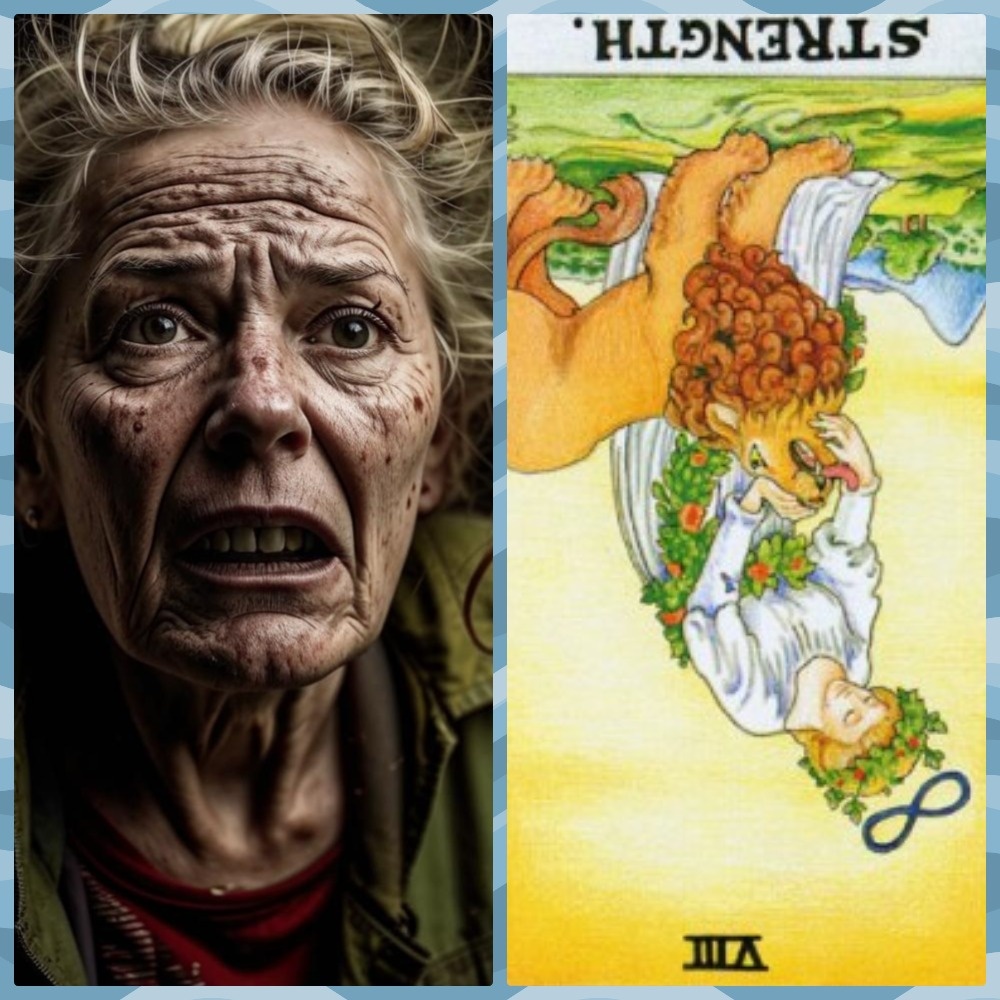 Коллаж. Kandinsky 3.1. Таро Райдера — Уайта  