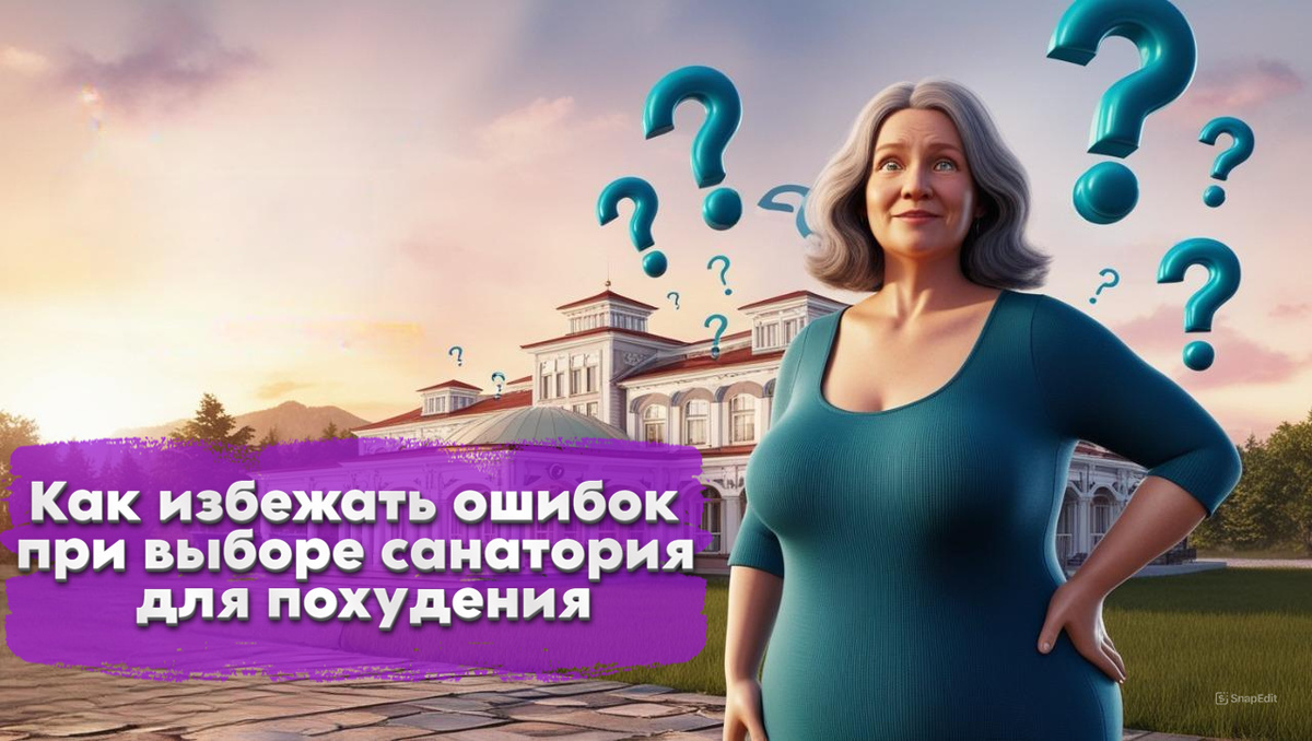 Как избежать ошибок при выборе санатория для похудения