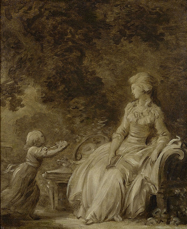 Жан-Оноре Фрагонар, «Прогулка в Ле Жоли Нид», холст, масло, Сен-Клу, Музей Великого века, Фото: Сюзанна Надь