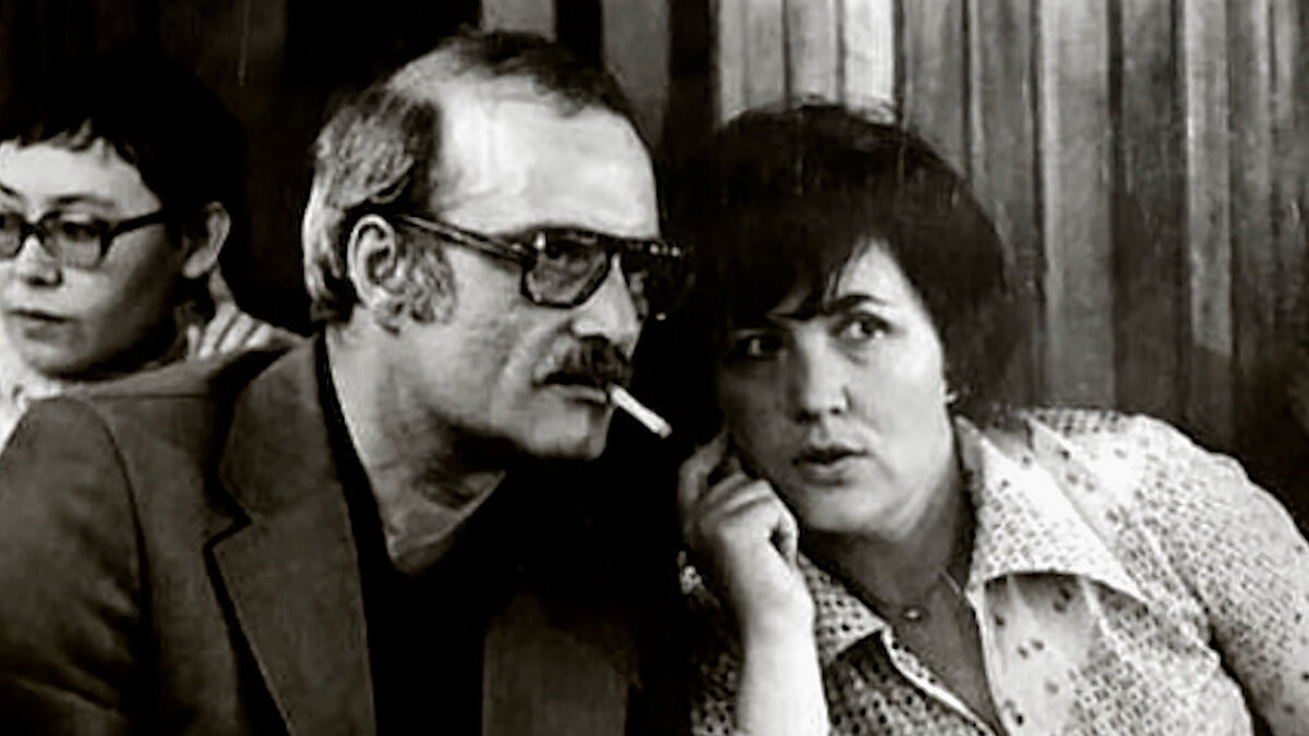 Георгий Данелия и Виктория Токарева 