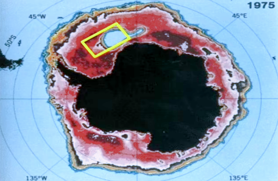 Полынья Уэдделла, 1975 г. Источник фото: wattsupwiththat.com
