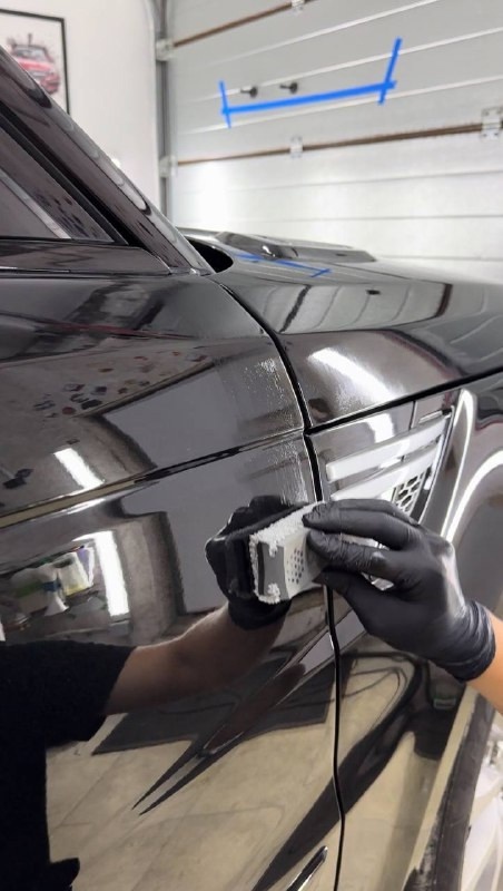 Процесс нанесения керамического покрытия