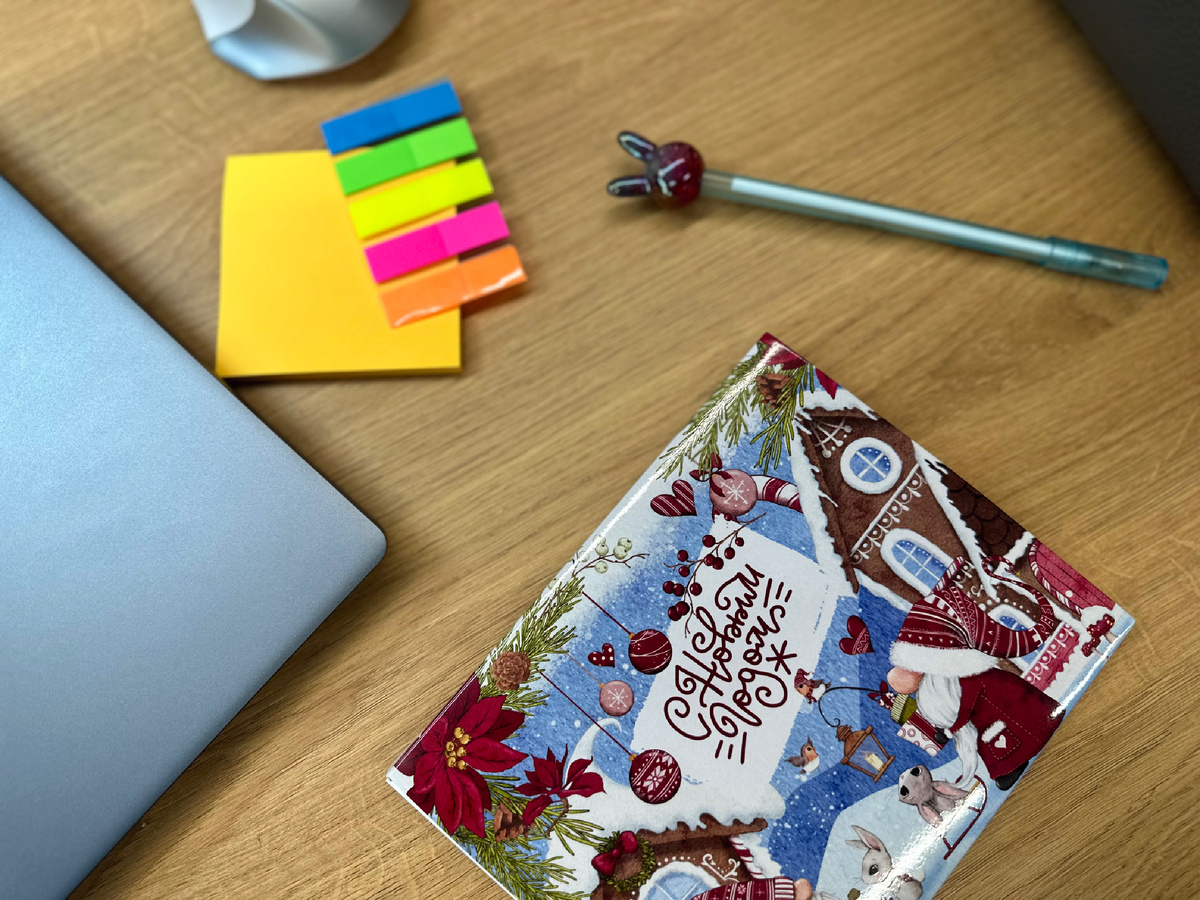 Первый рабочий день в офисе в этом году.