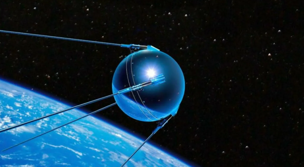 СССР запустил первый искусственный спутник Земли в 1957 году 