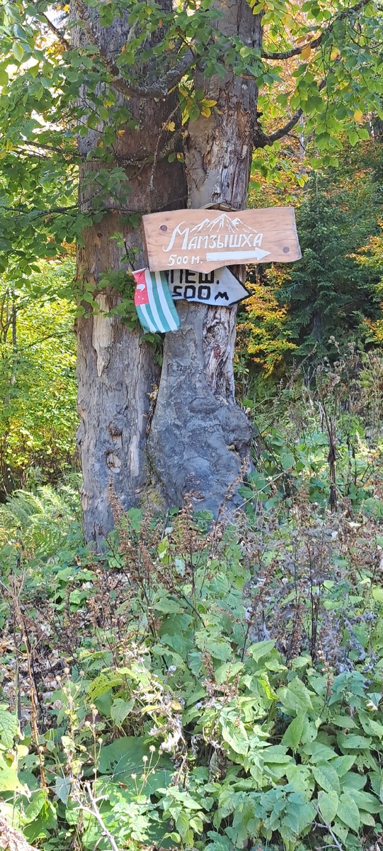 Указатель направления подъема