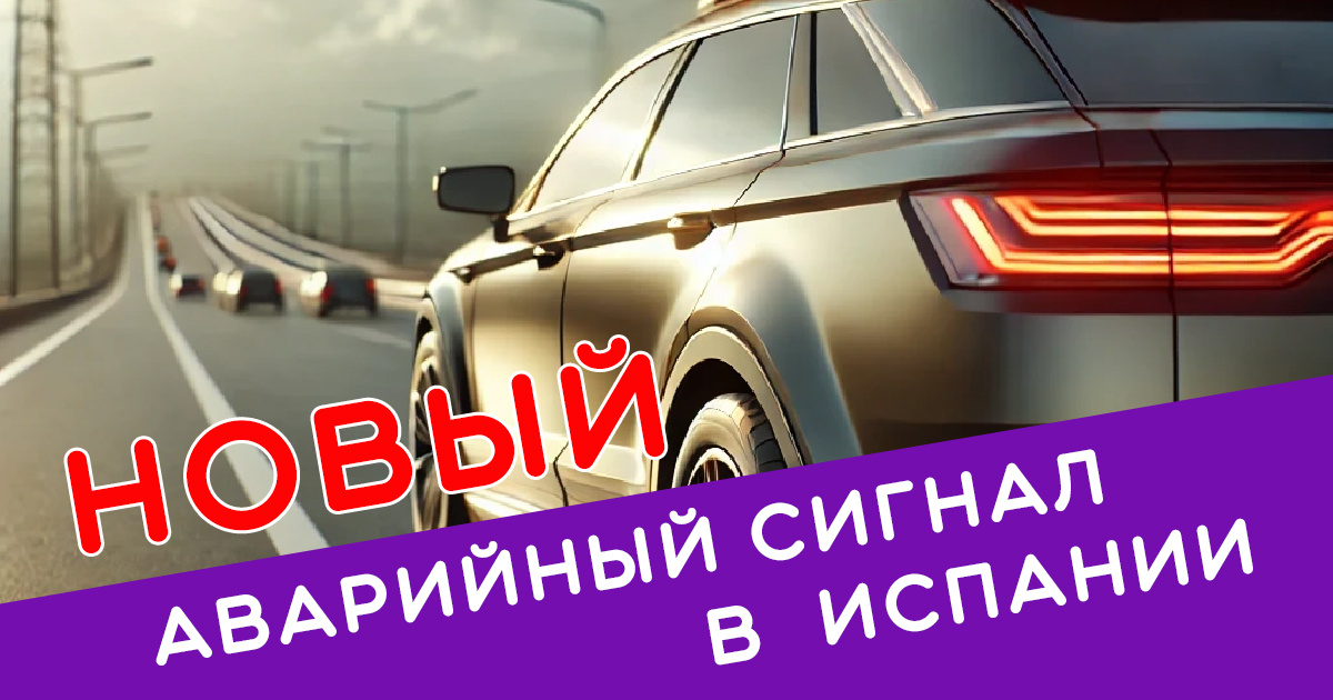 Новый аварийный знак V-16