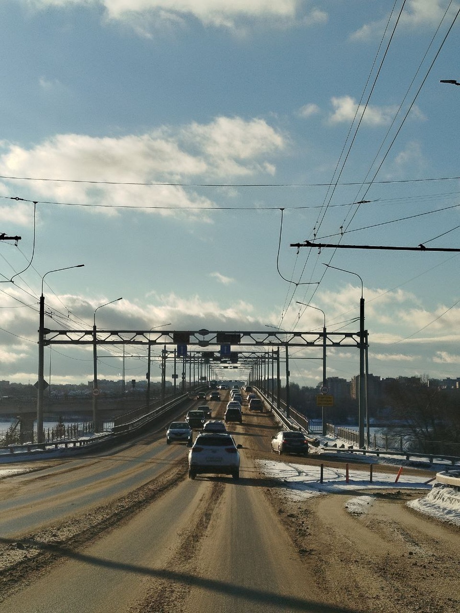 костромской мост через Волгу