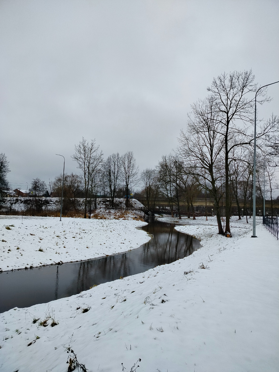 Снег ещё не смыло дождём