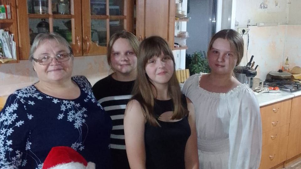 Новый год в родной деревне!