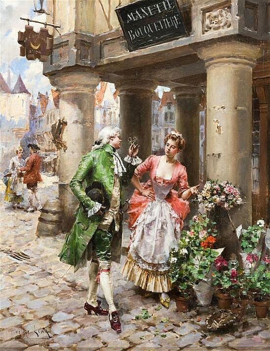 Художник Генри-Виктор Лесер