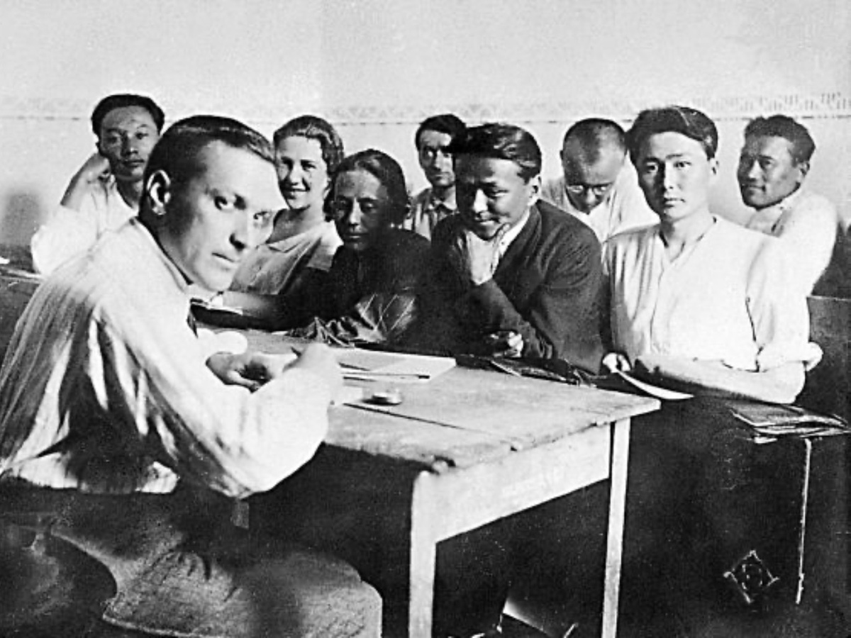 Выготский на одной из своих лекций