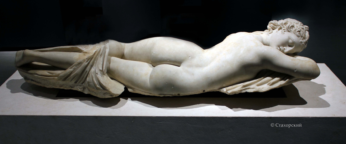  «Спящий гермафродит», II век н.э. Museo Nazionale Romano, Рим
