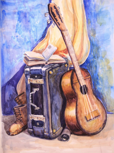 Окончание повести "Белый шум" - 4-я публикация // Илл.: Неизвестный художник