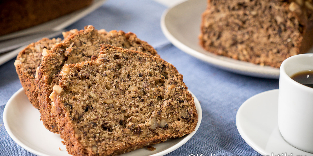 Банановый кекс из кафе Starbucks. Пошаговый рецепт