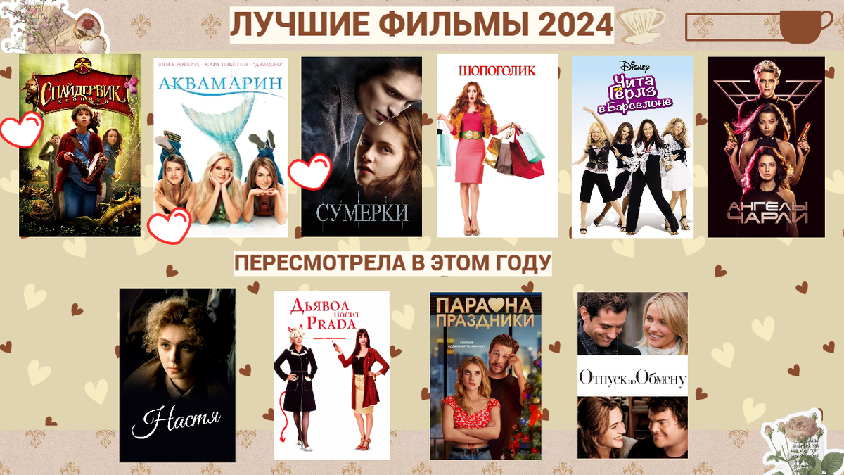 И также я пересмотрела хорошо знакомые истории