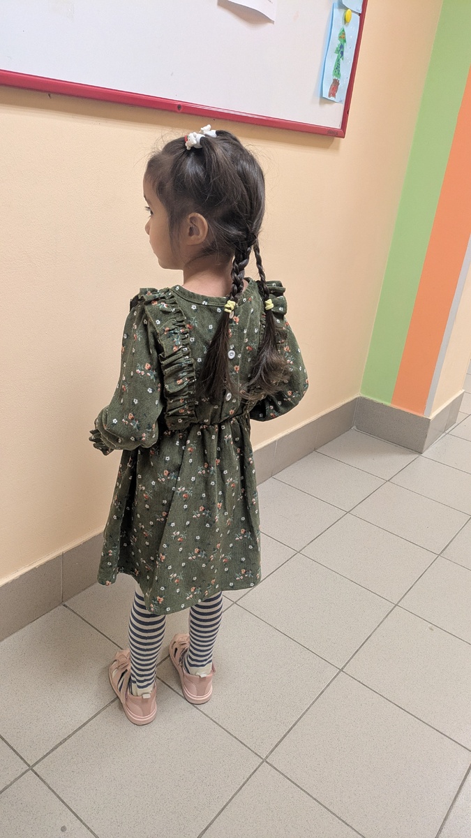 Милана в садике