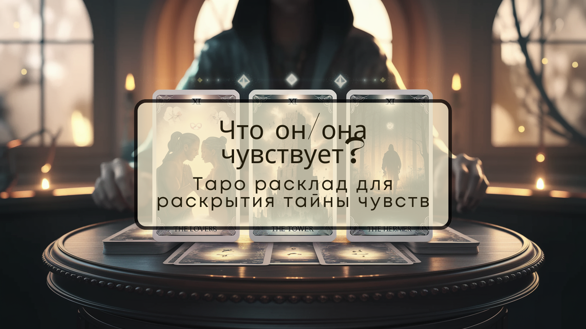Что он/она действительно чувствует? Узнайте ответы с помощью таро-расклада и разгадайте тайны своих отношений.