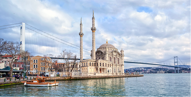 Мечеть в районе Ортакей 