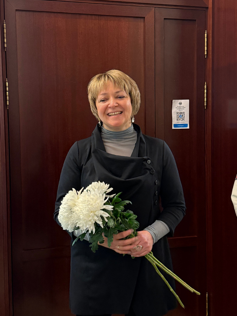 На открытии выставки 26 ноября 2024