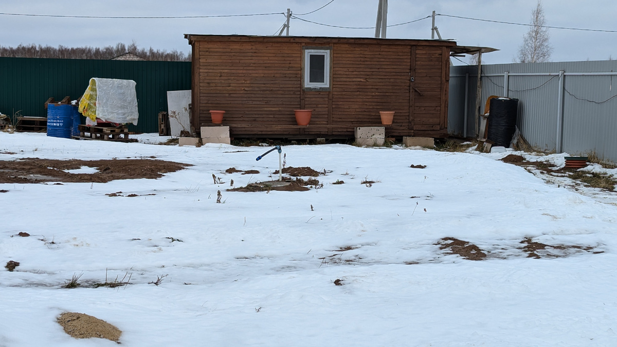 Фото сделано в конце декабря, сейчас от снега и следа не осталось. 