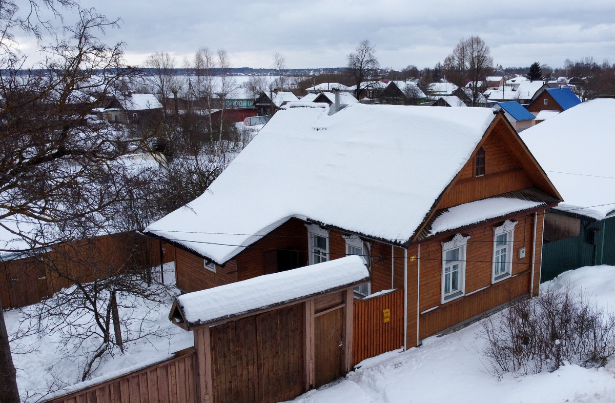 Так дом выглядел в 2023 году.