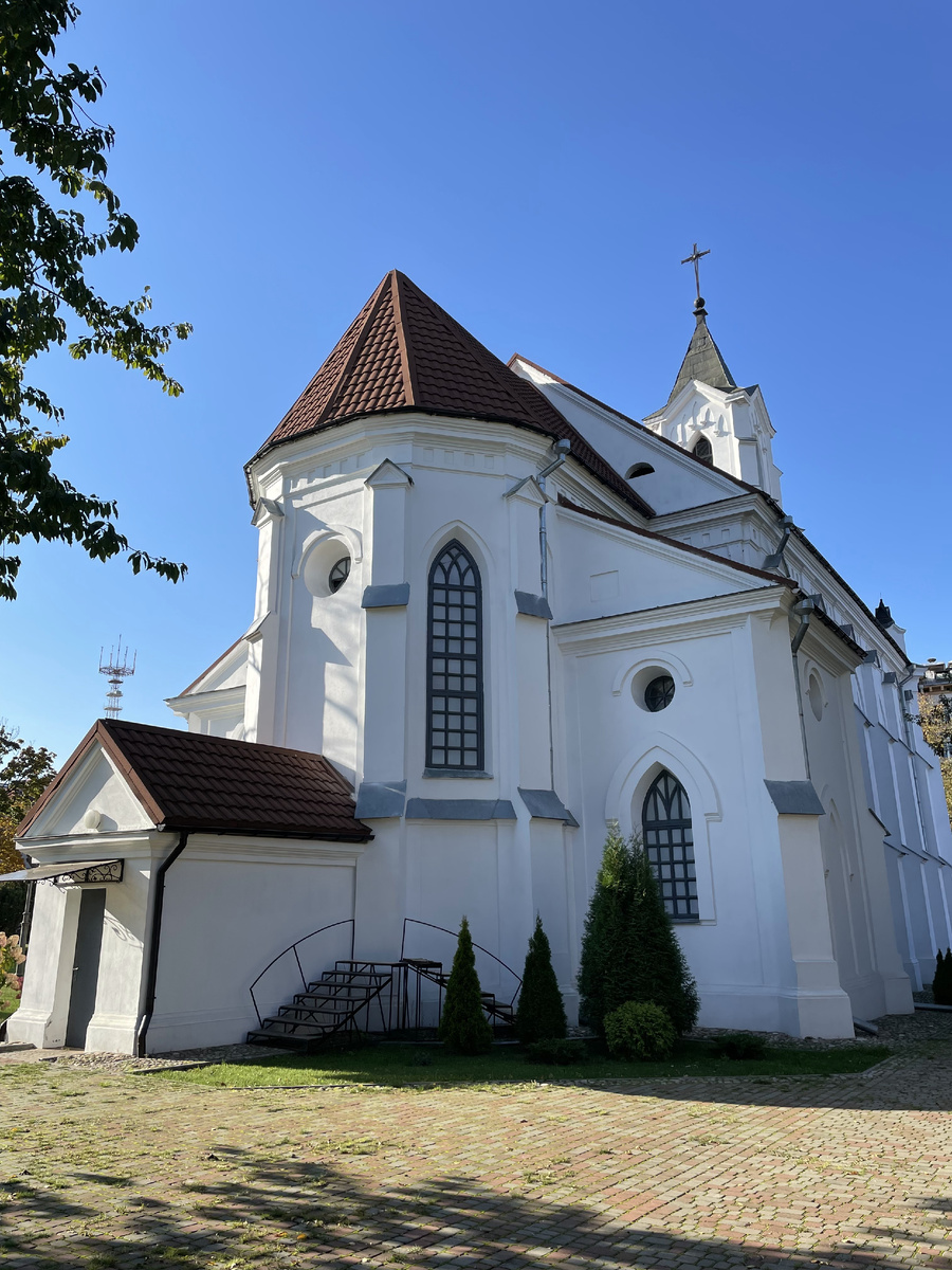 Костёл Пресвятой Троицы (Святого Роха) на Золотой горке в Минске, 1864 год