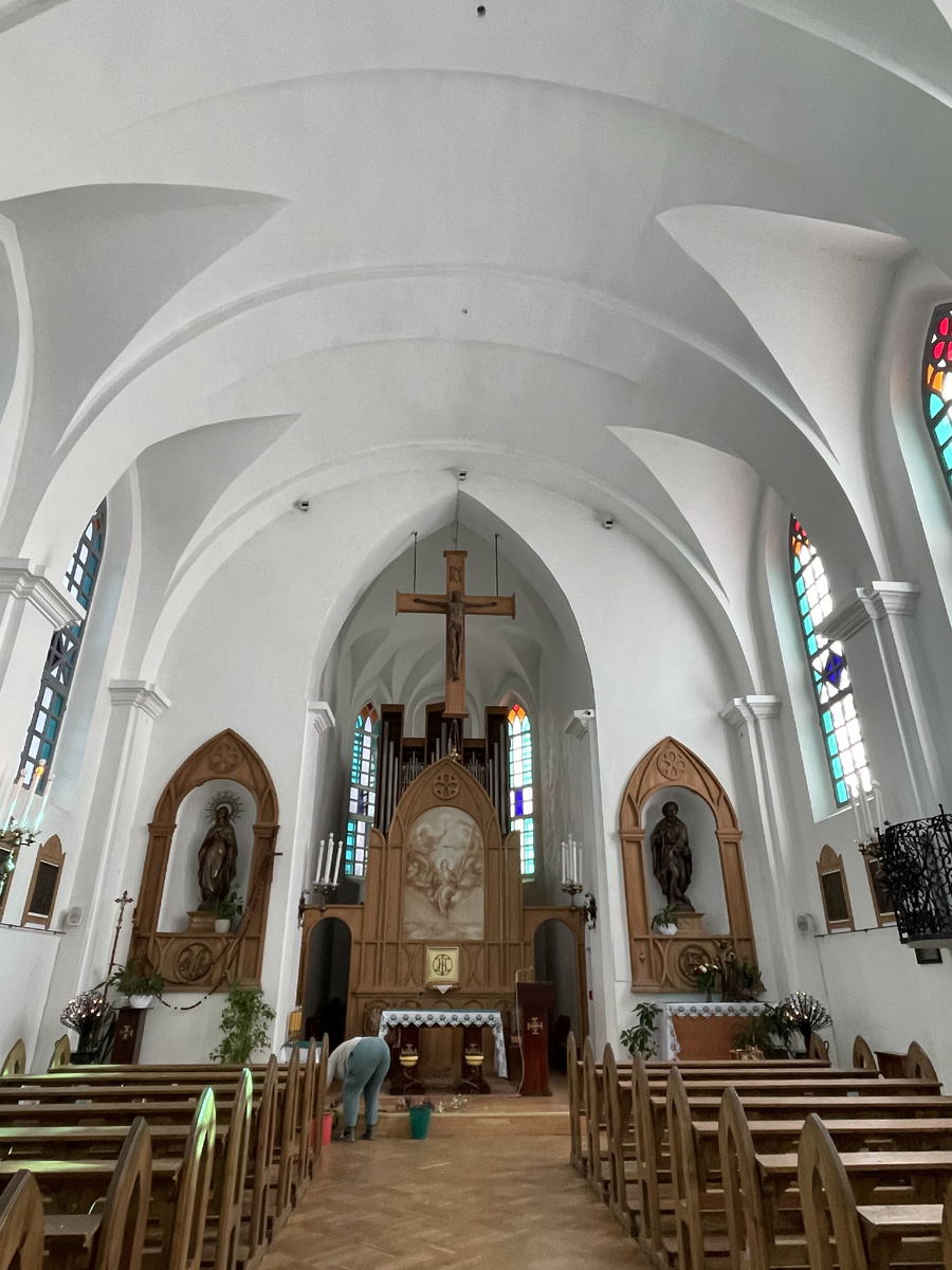 Костёл Пресвятой Троицы (Святого Роха) на Золотой горке в Минске, 1864 год