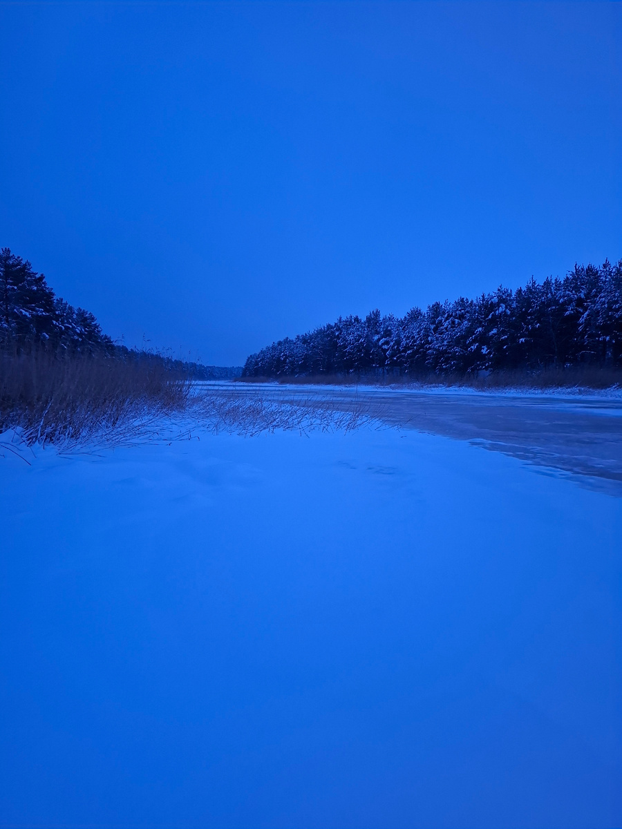 Новоладожский канал между второй и третьей площадкой.