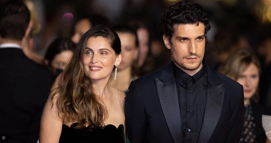 Луи Гаррель и Летиция Каста на Канском фестивале в 2021 году 