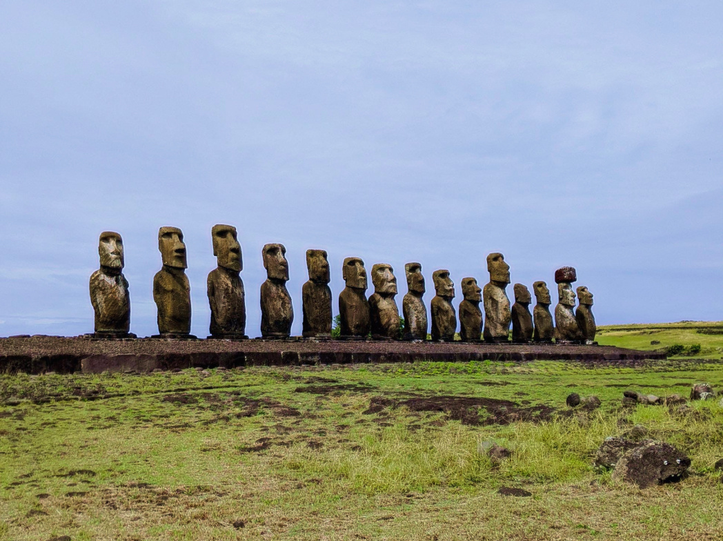 Чили, Остров Пасхи, статуи Моаи