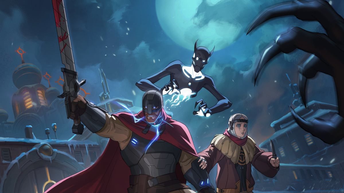 Постер к мультсериалу «Киберслав»