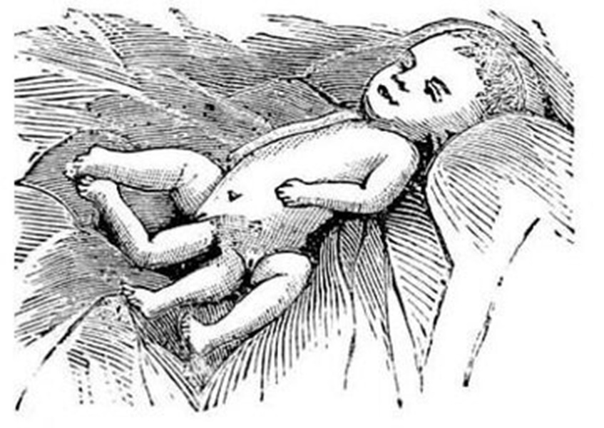 Рисунок ребенка с 4 ногами