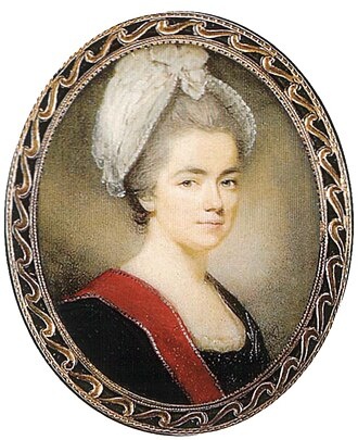 Художник Озайас Хэмфри. Е. Р. Дашкова, 1770-е