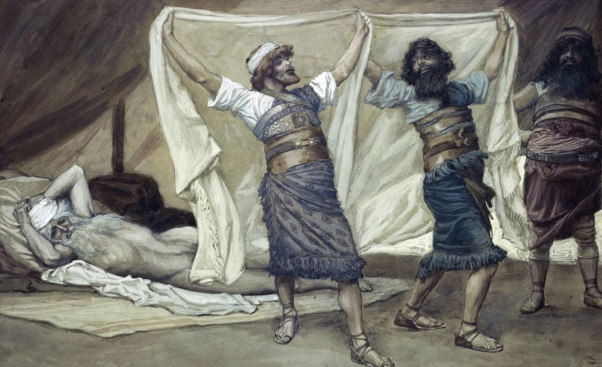 Сыновья Ноя Сим, Иафет, Хам. Фото из открытого доступа