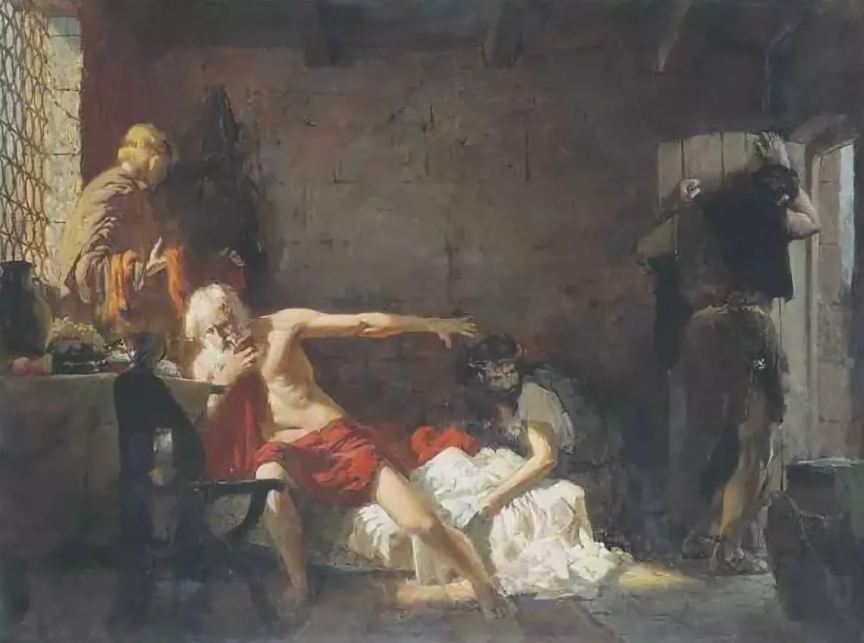 Худ. Кравцов. Ной проклинает Ханаана Фото из открытого доступа