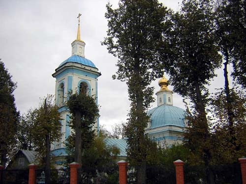 Усадьба Барятино. Церковь Рождества Пресвятой Богородицы