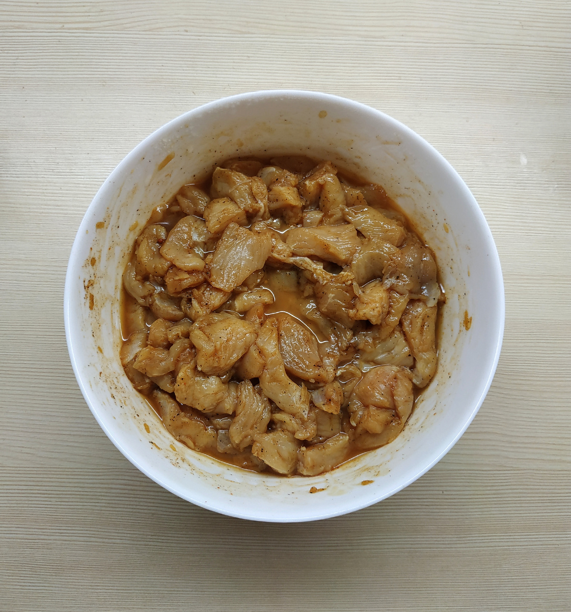 Грудка индейки в устричном соусе