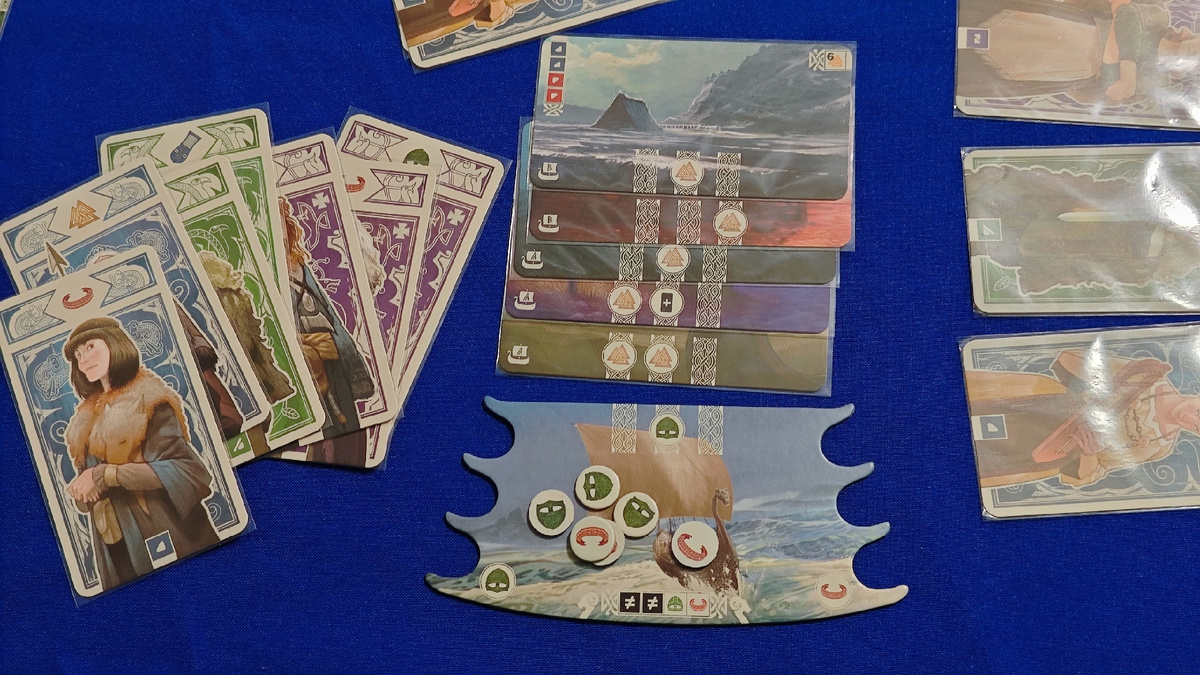 кнорр настольная игра, карточная игра, игра про викингов, игра на победные очки, фабрика игр