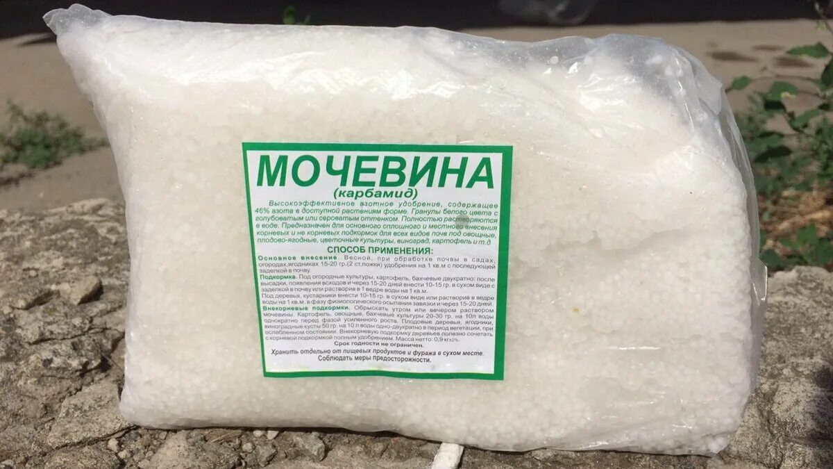 Не забывайте про азотные подкормки 