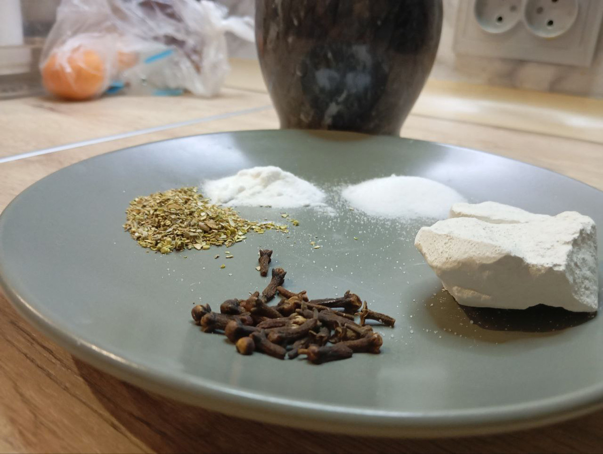 Фото Инргедиентов для Зубного Порошка