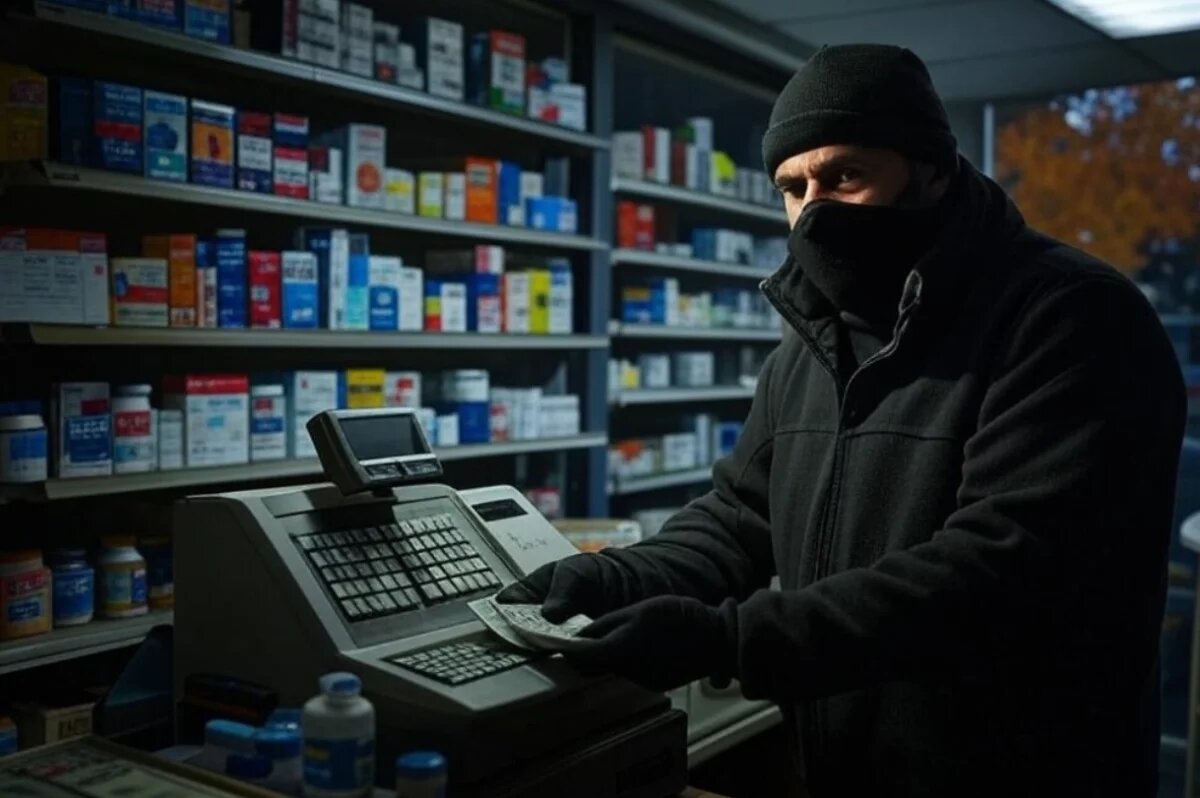    Рецидивист ограбил через окно аптеку в Хабаровске ради алкоголя