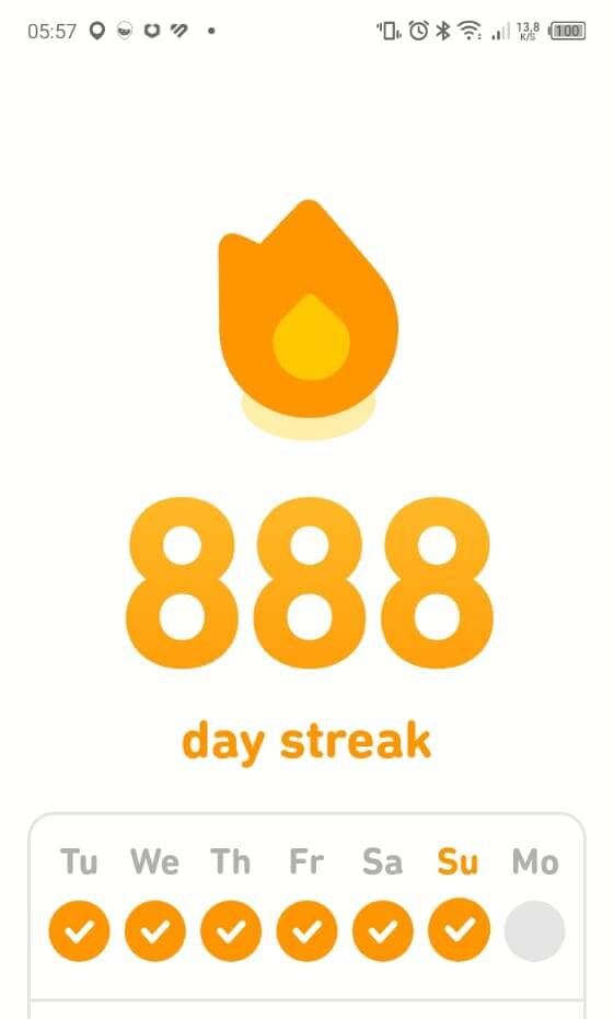 И да, в 5:57 Гриша делал сегодня упражнение. Сегодня. В воскресенье. 