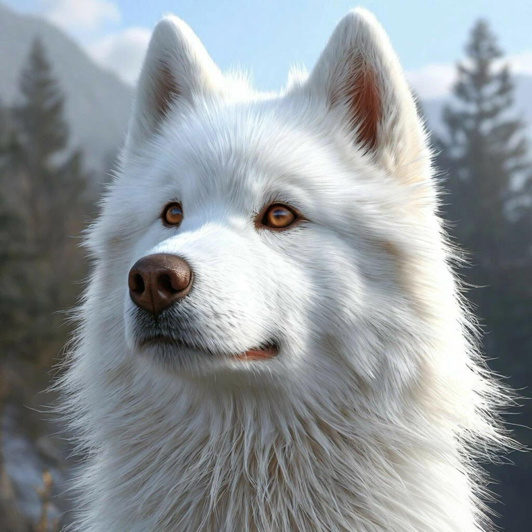 «Щенок быстро рос и скоро превратился в красивого, статного, крупного пса».